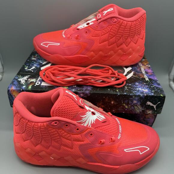 PUMA LaMelo Ball‎ MB.01 “pink alert” Breast Cancer Awareness Men’s Size 11 main image 7